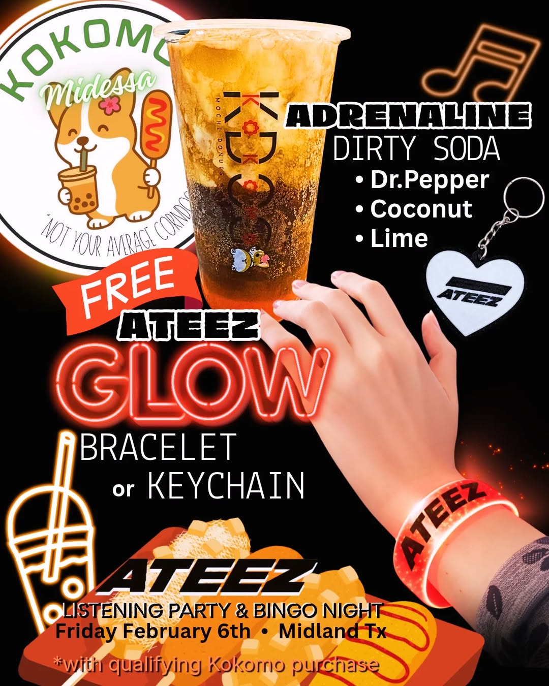 ATEEZ comeback listening party + bingo night - Image 3