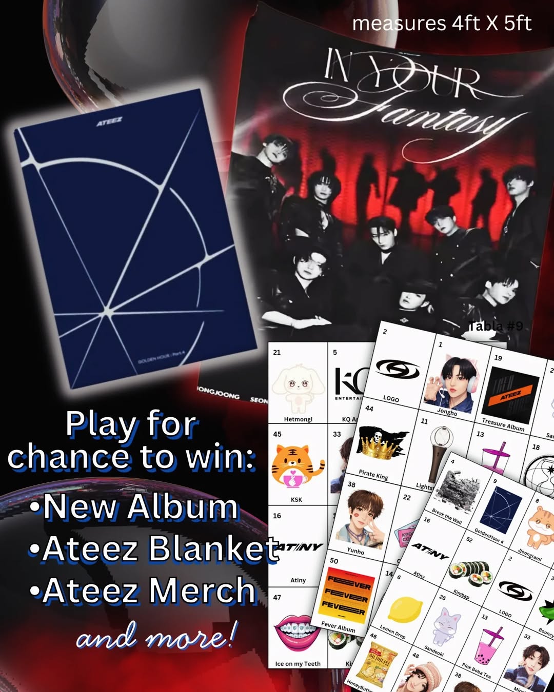 ATEEZ comeback listening party + bingo night - Image 2