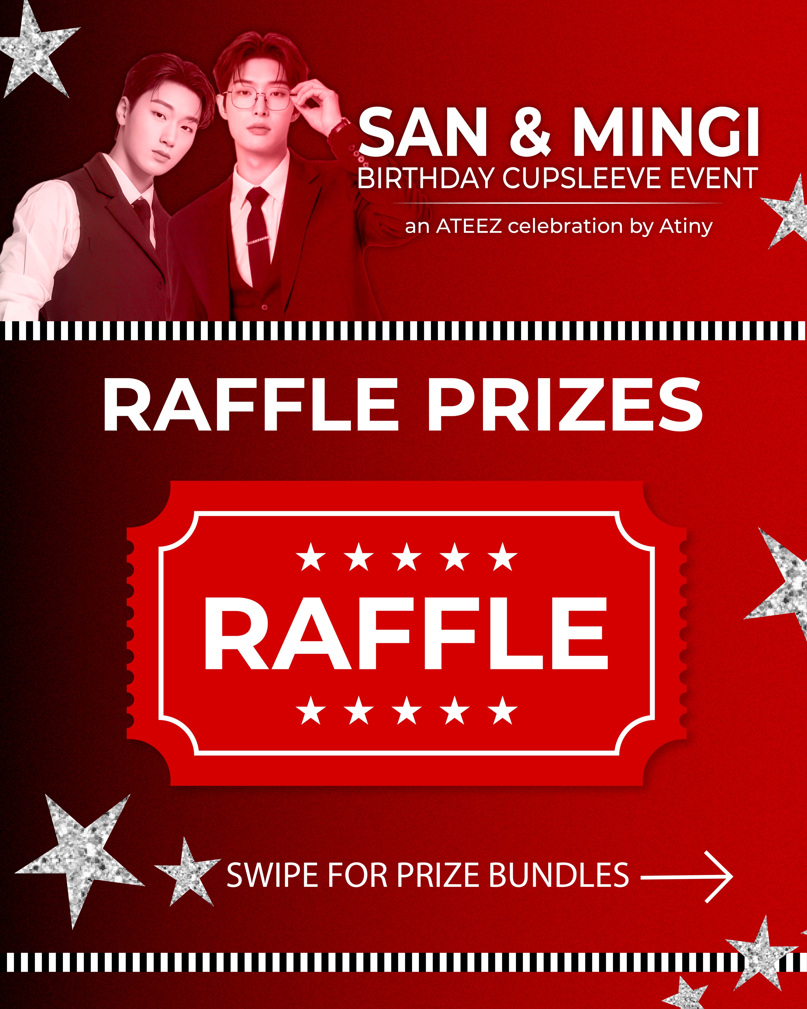 ATEEZ Cupsleeve Event: San and Mingi's Birthdays – Palmdale, July