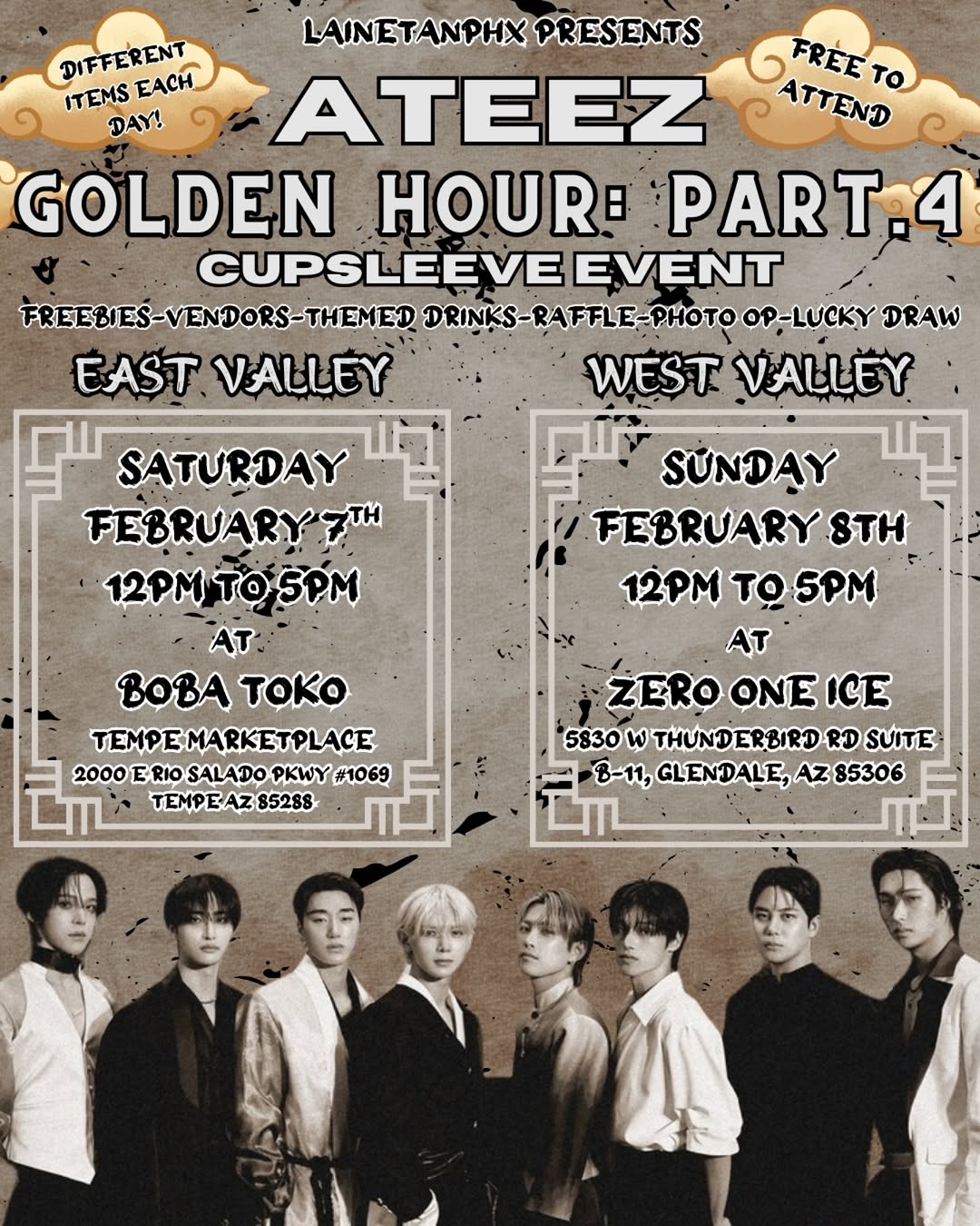 ATEEZ Cupsleeve Event | Glendale, AZ