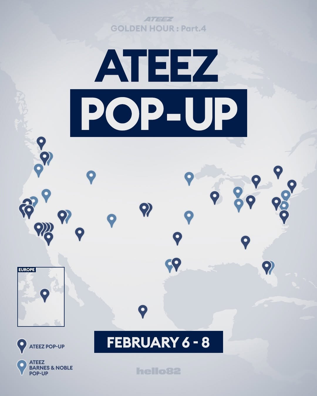 Ateez Golden Hour: Part 4 Pop-Up