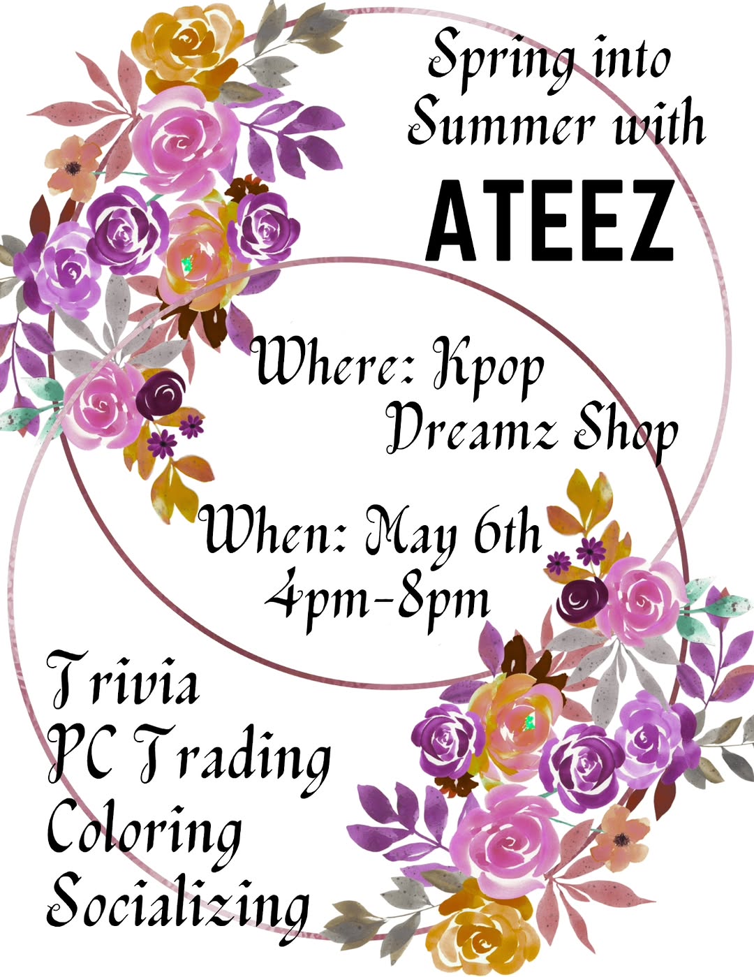 ATEEZ Trivia Night Event