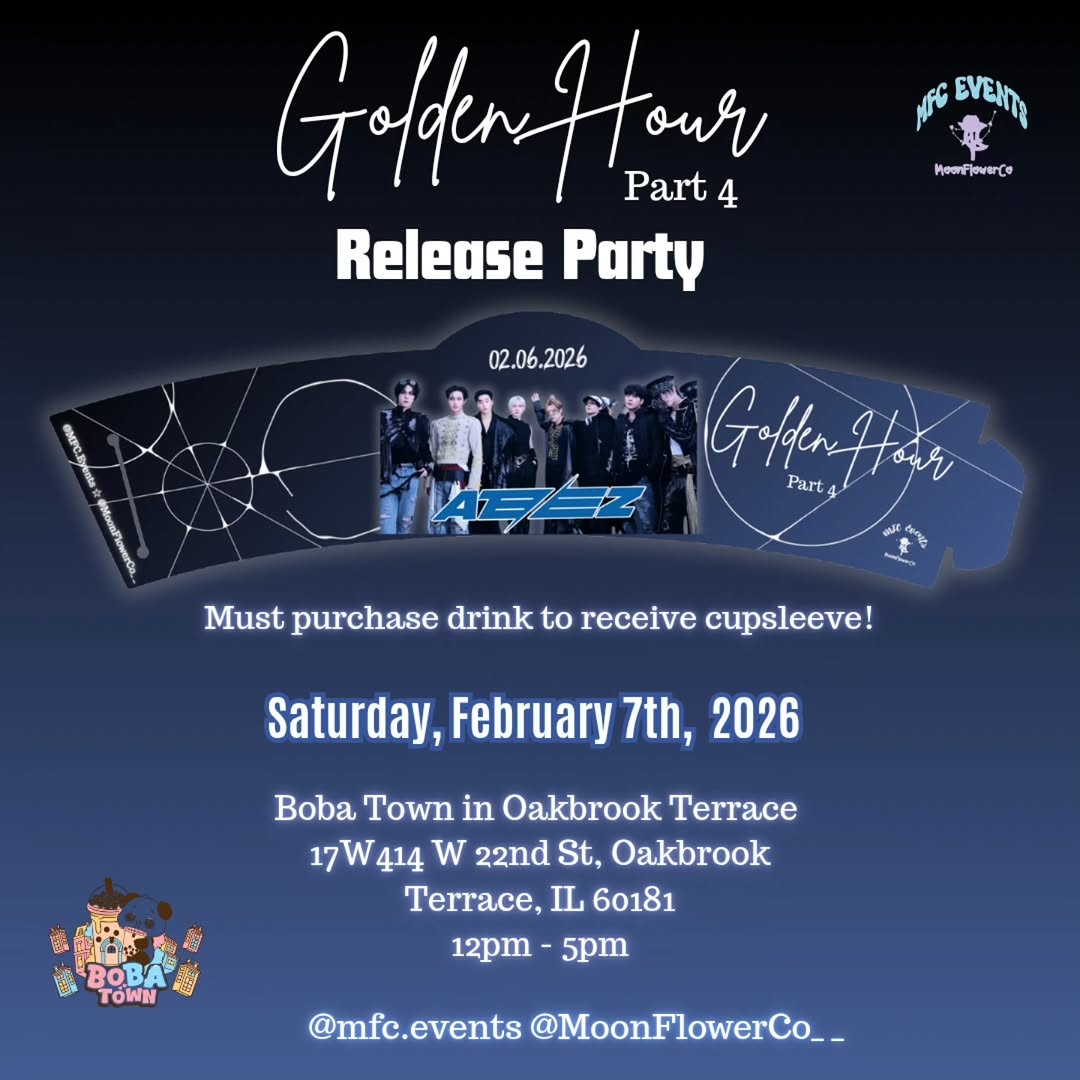 ATEEZ's Golden Hour Part 4 Release Party