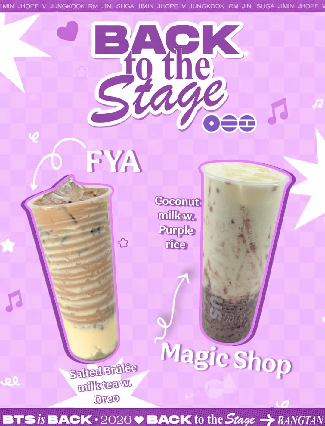 Back to the Stage - BTS Pre-Concert Cupsleeve Event - Image 2