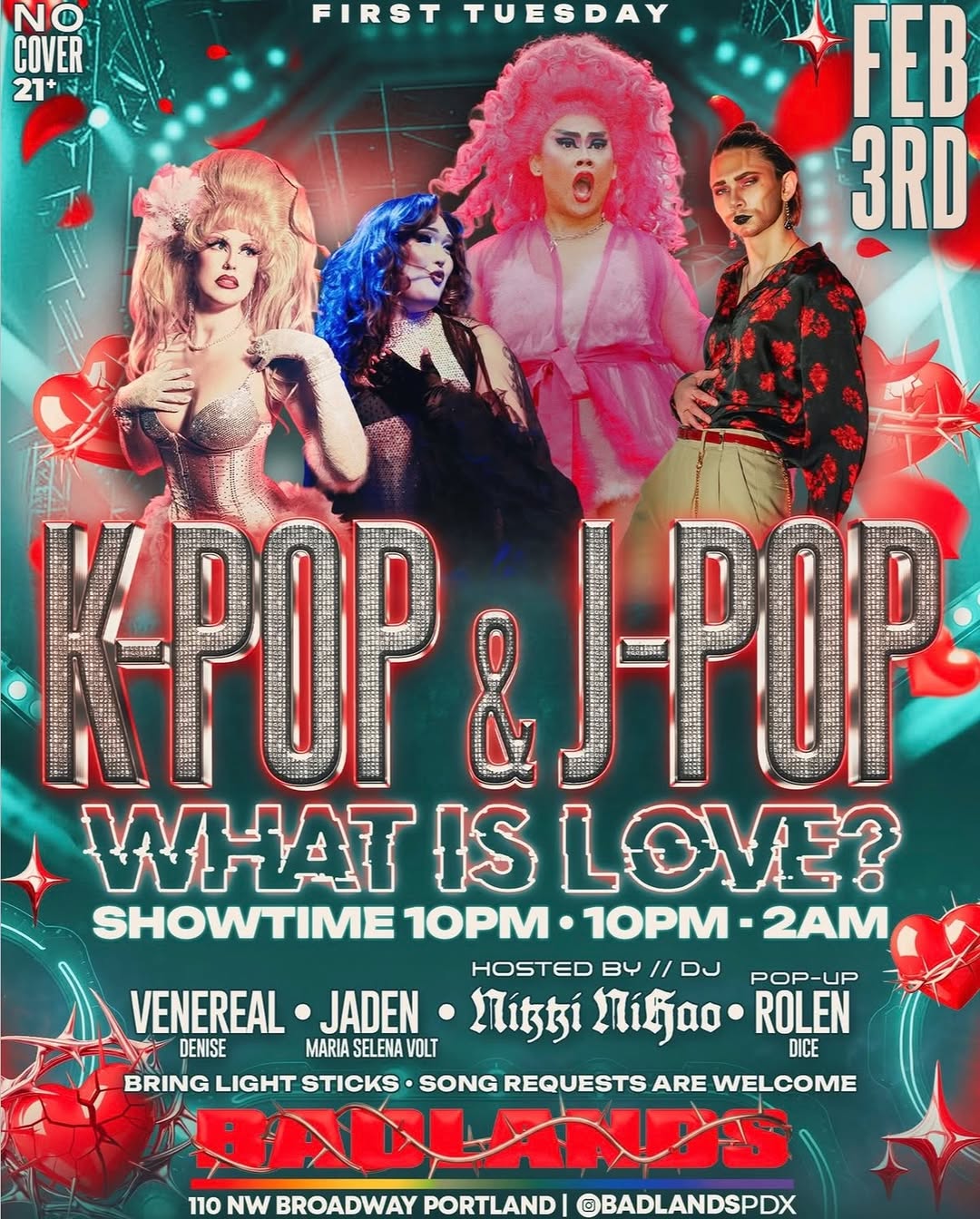 BADLANDS K-POP & J-POP NIGHT: WHAT IS LOVE?