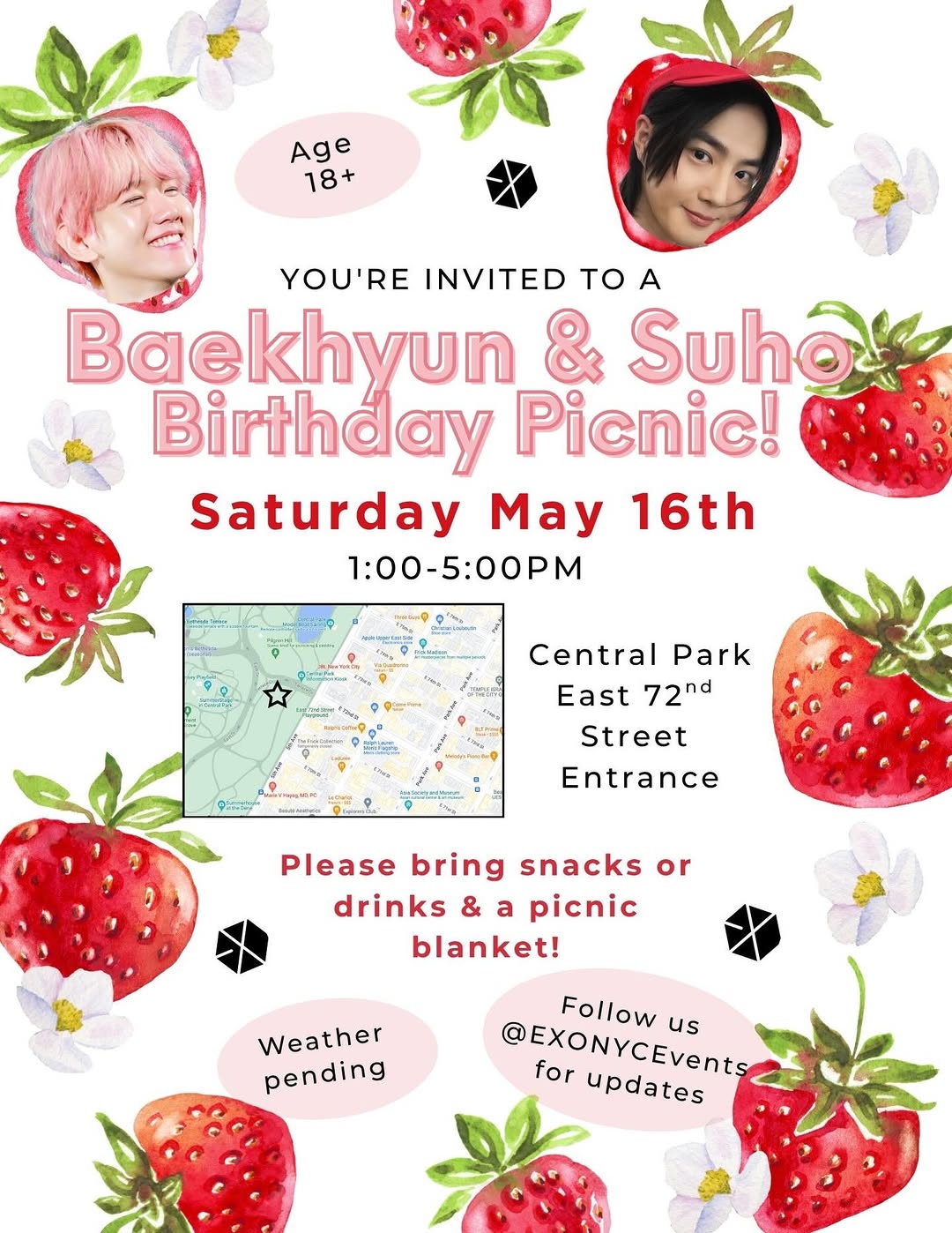 Baekhyun & Suho Birthday Picnic!