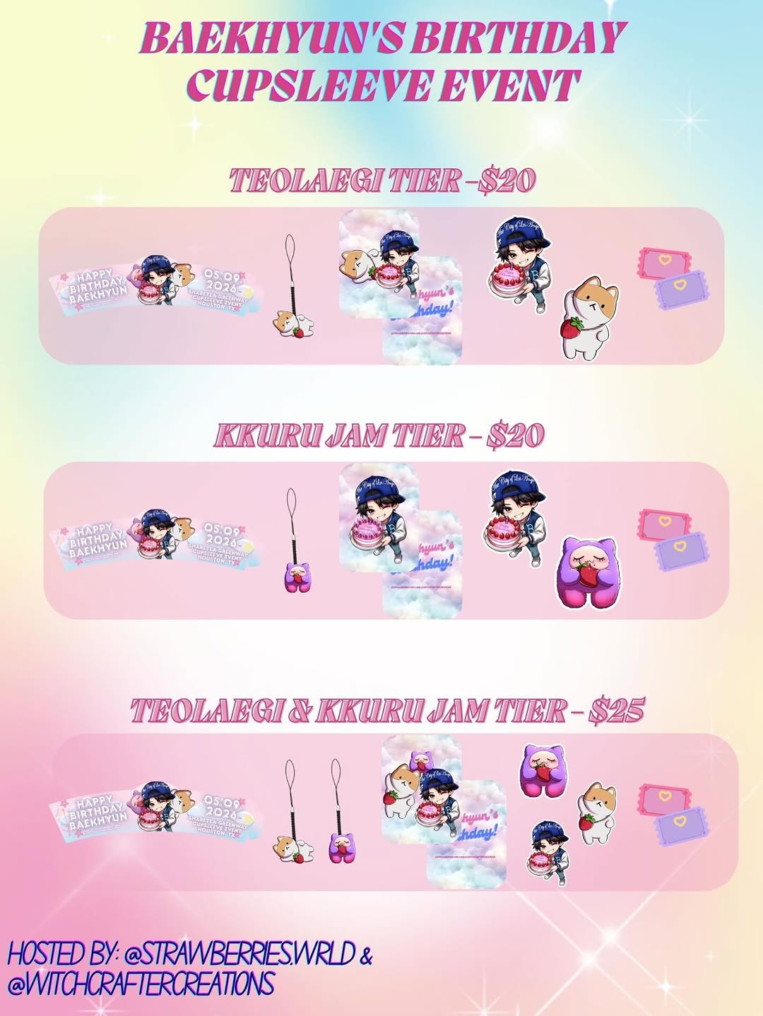 Baekhyun’s Birthday Cupsleeve Event - Image 3