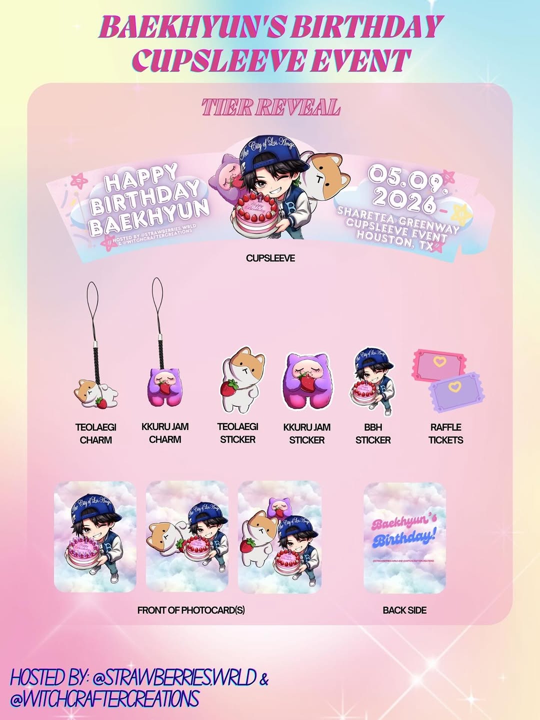 Baekhyun’s Birthday Cupsleeve Event - Image 2