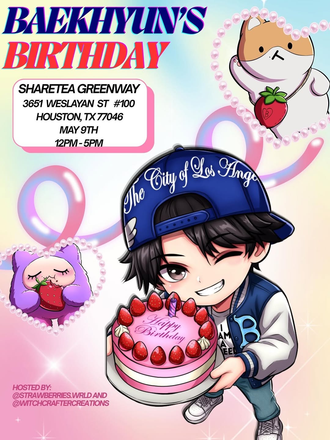 Baekhyun's Birthday Cupsleeve Event