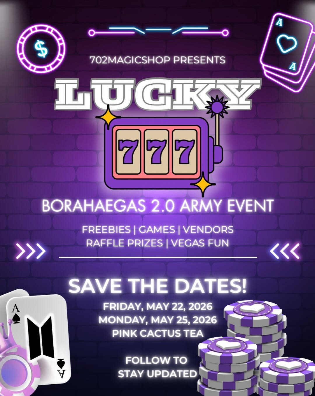 Bangtan Lucky 7: BORAHAEGAS 2.0 DAY1