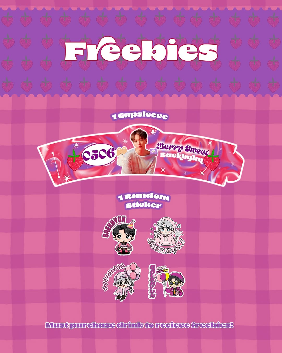 Berry Sweet Baekhyun – Birthday Event - Image 4