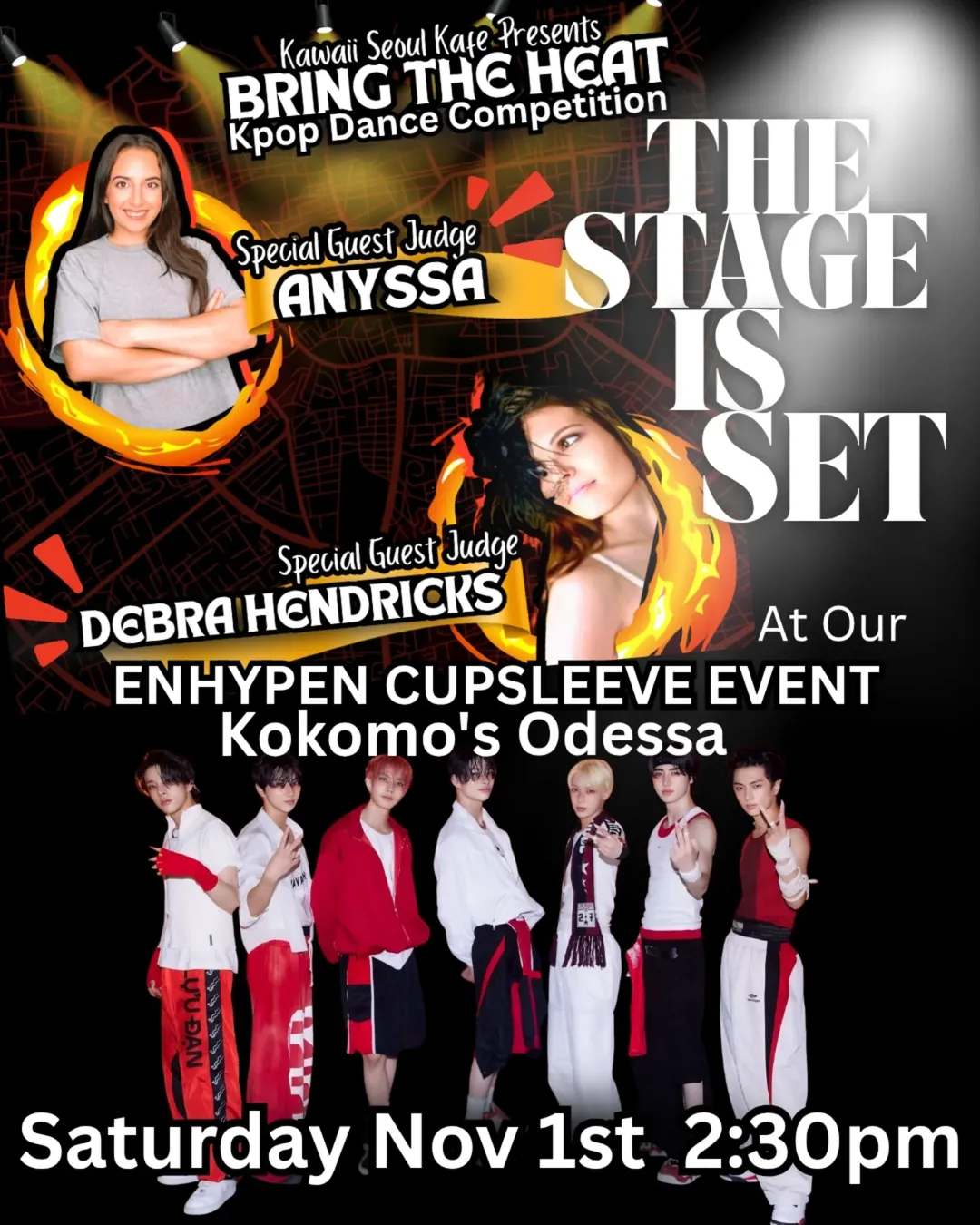 Bring The Heat K-pop Dance Competition & Enhypen Cup Sleeve Event