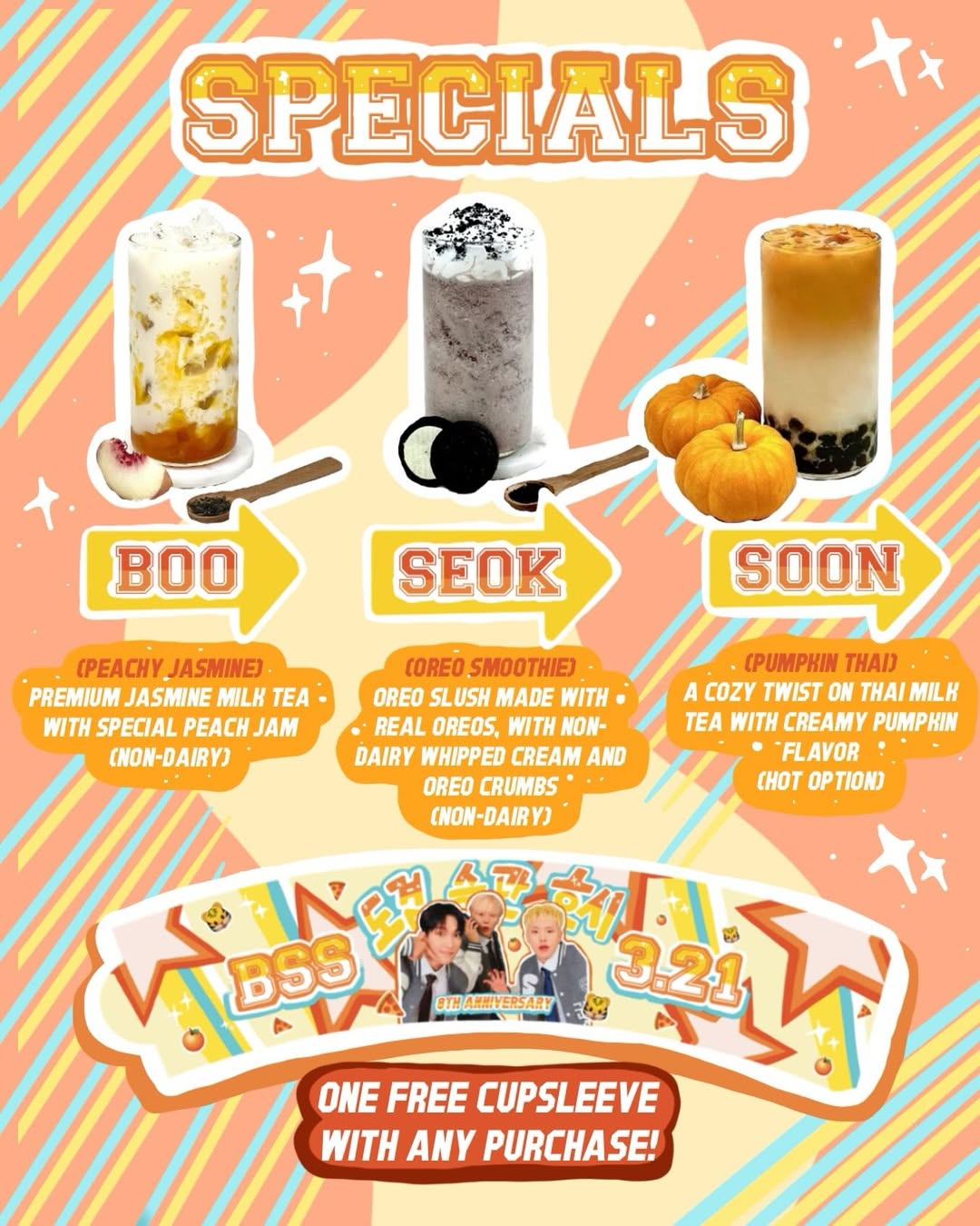 BSS 8th Anniversary Cupsleeve Event - Image 2