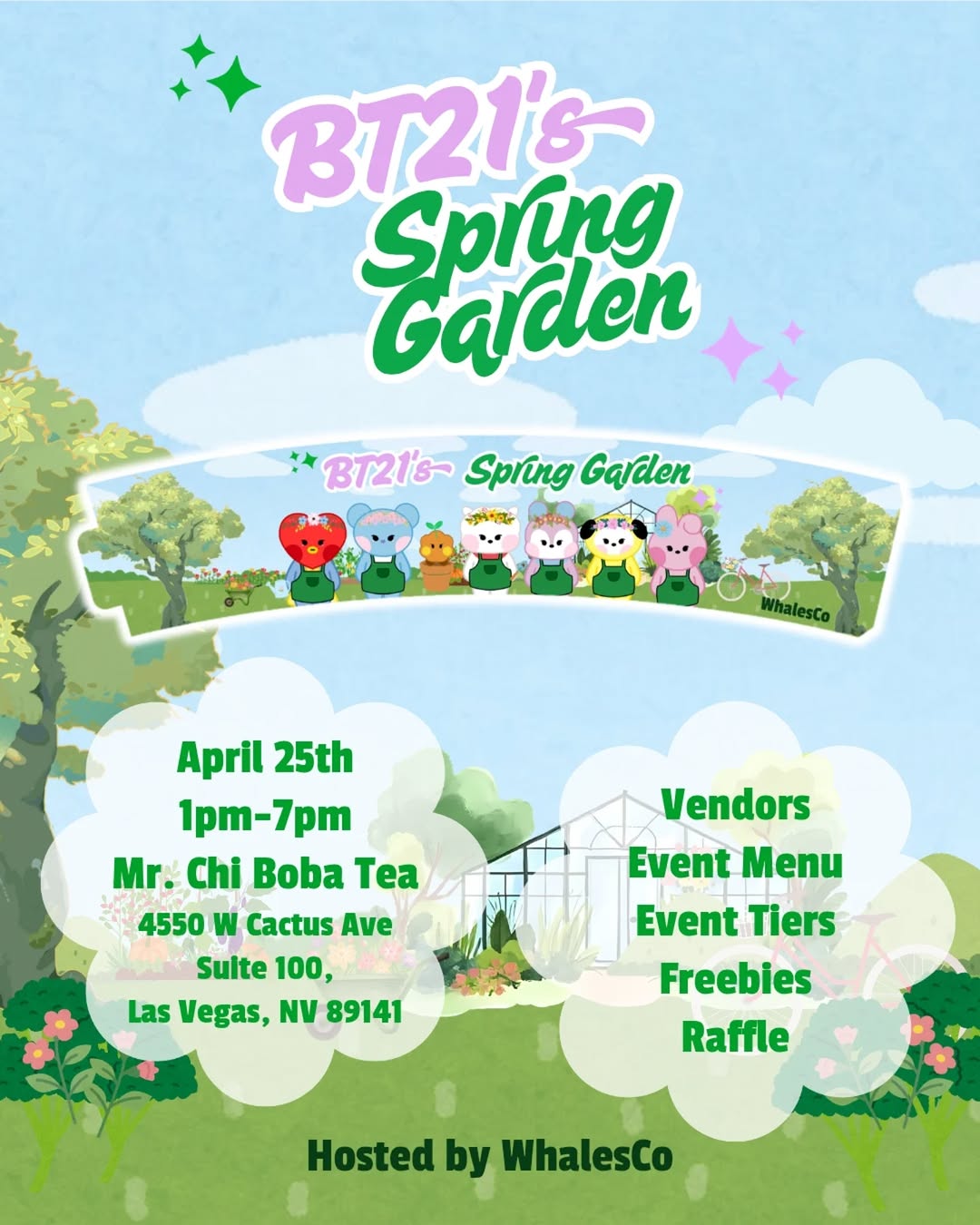 BT21 Garden Event