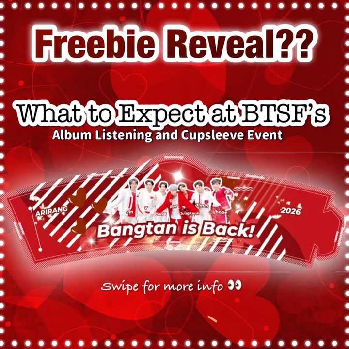 BTS Arirang Album Cupsleeve Event - Image 3