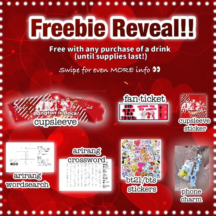 BTS Arirang Album Cupsleeve Event - Image 4