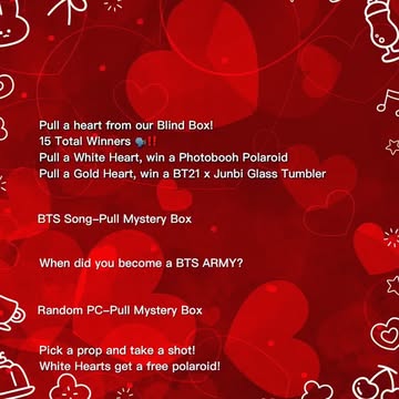 BTS Arirang Album Cupsleeve Event - Image 2