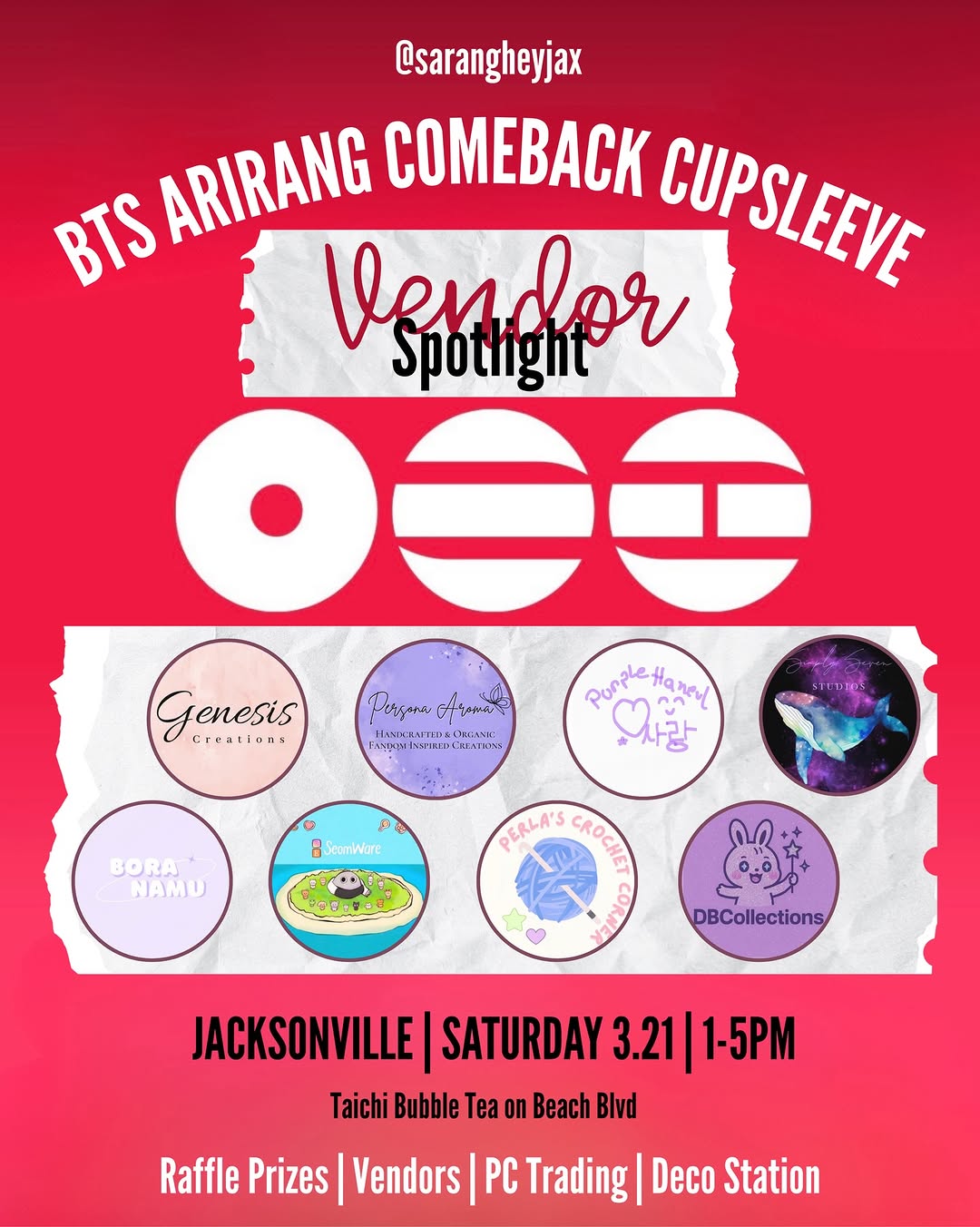 BTS ARIRANG COMEBACK CUPSLEEVE - Image 2