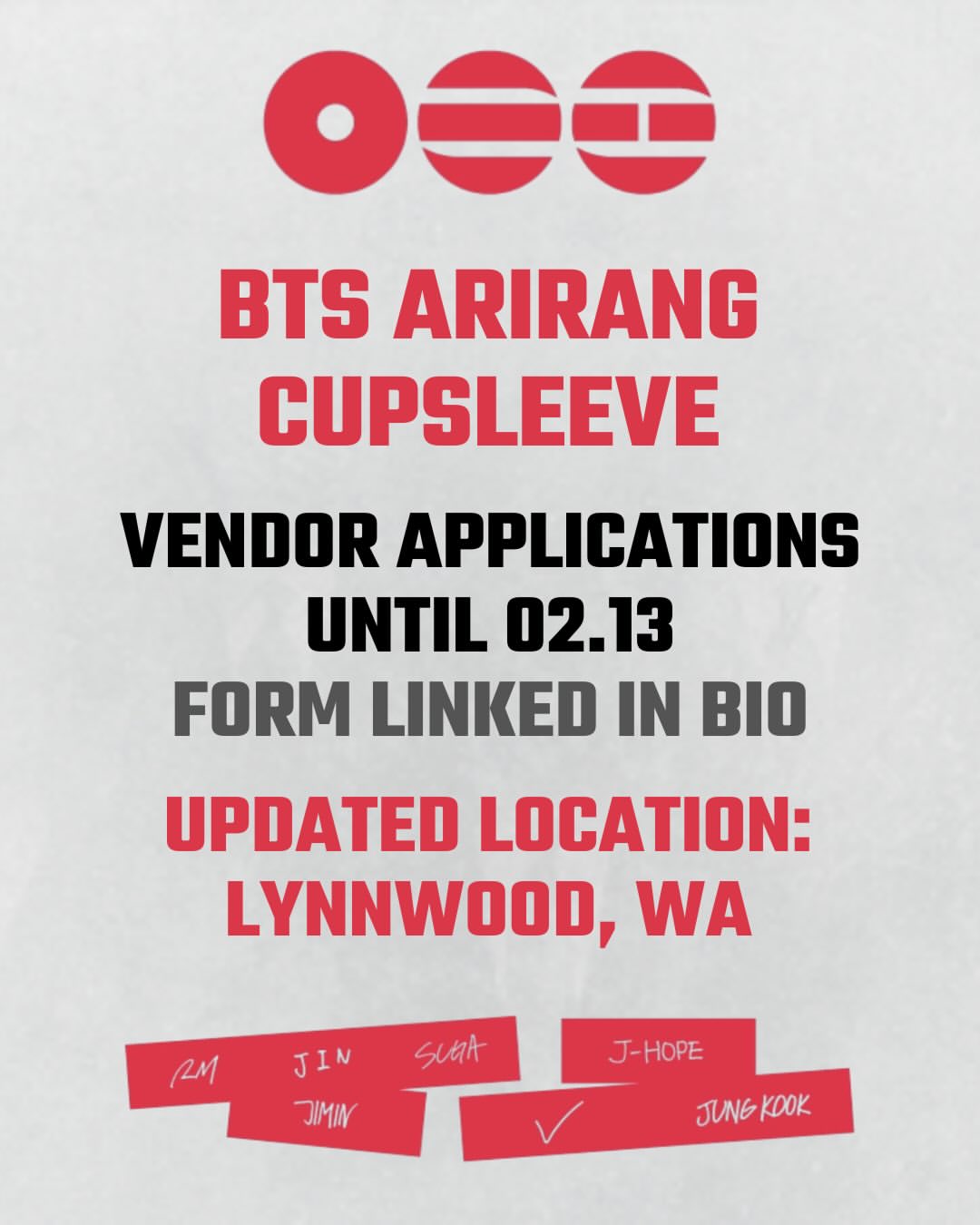 BTS Arirang Cupsleeve - Image 2