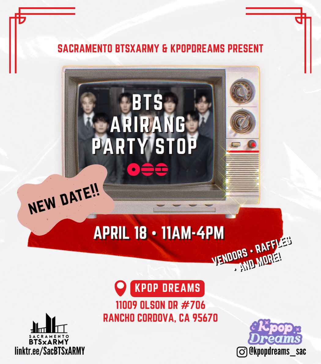 BTS ARIRANG PARTY STOP