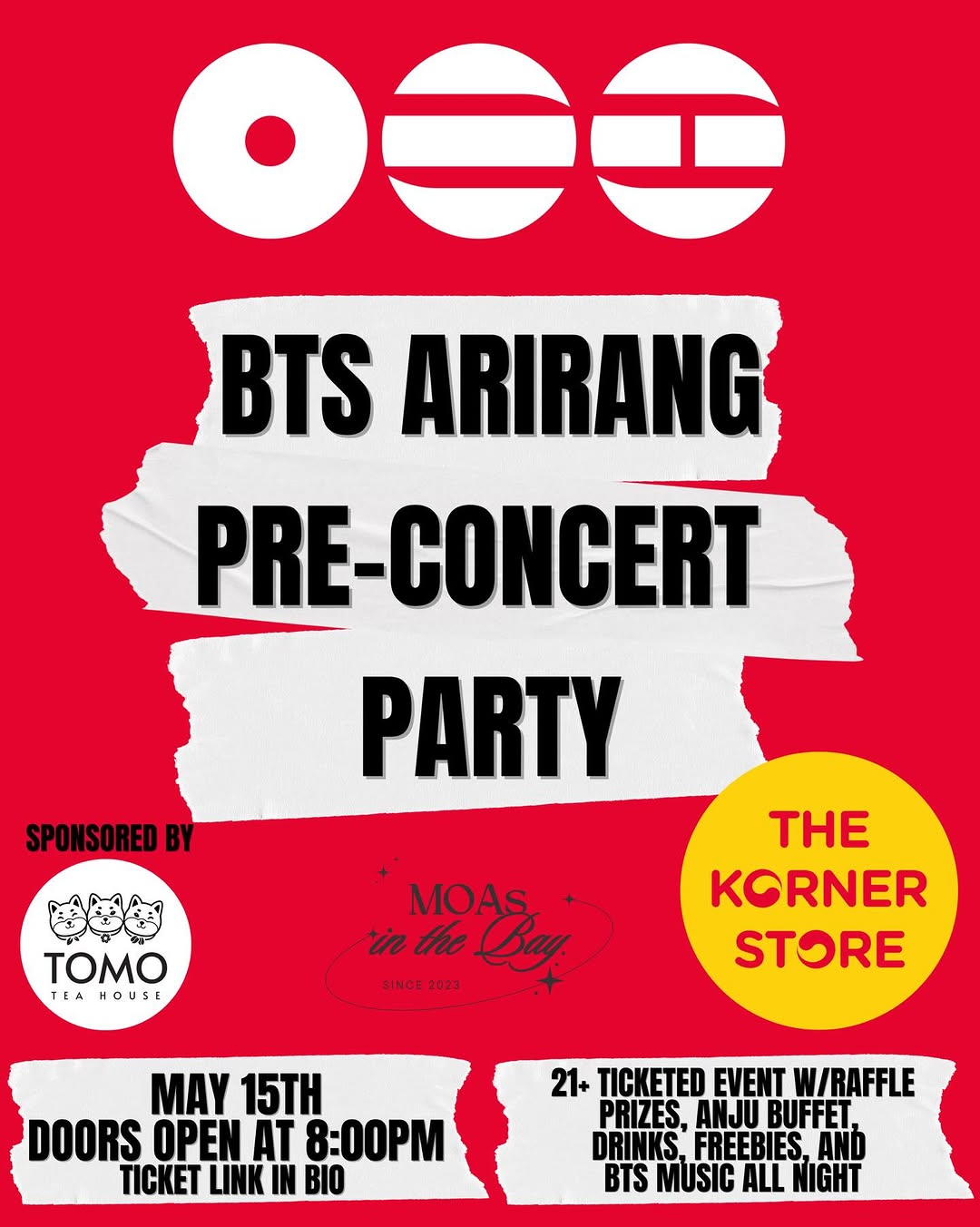 BTS Arirang Pre-Concert Party