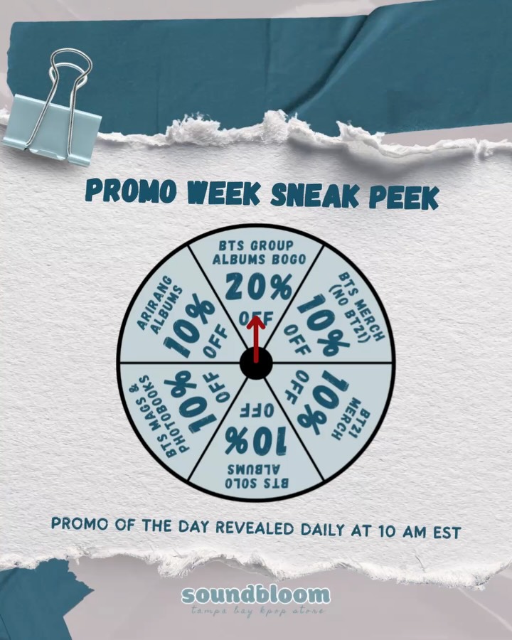 BTS Arirang Tour Week at Soundbloom Kpop - Image 3