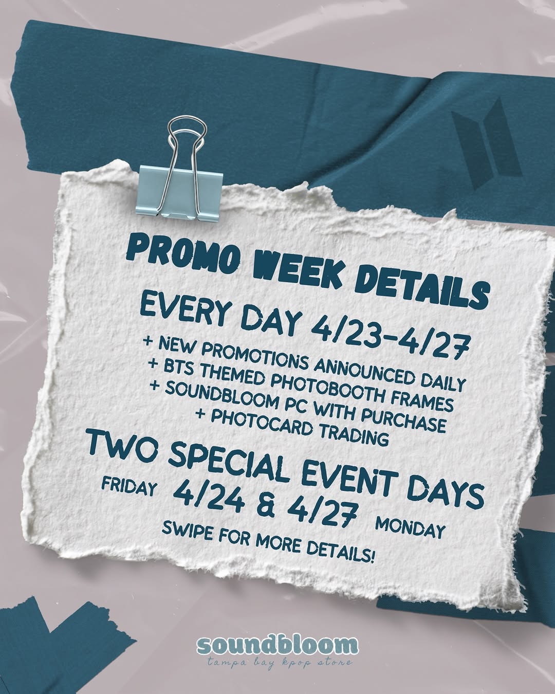 BTS Arirang Tour Week at Soundbloom Kpop - Image 2