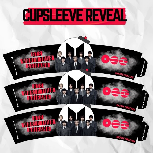 BTS Arirang World Tour Cupsleeve - Image 2