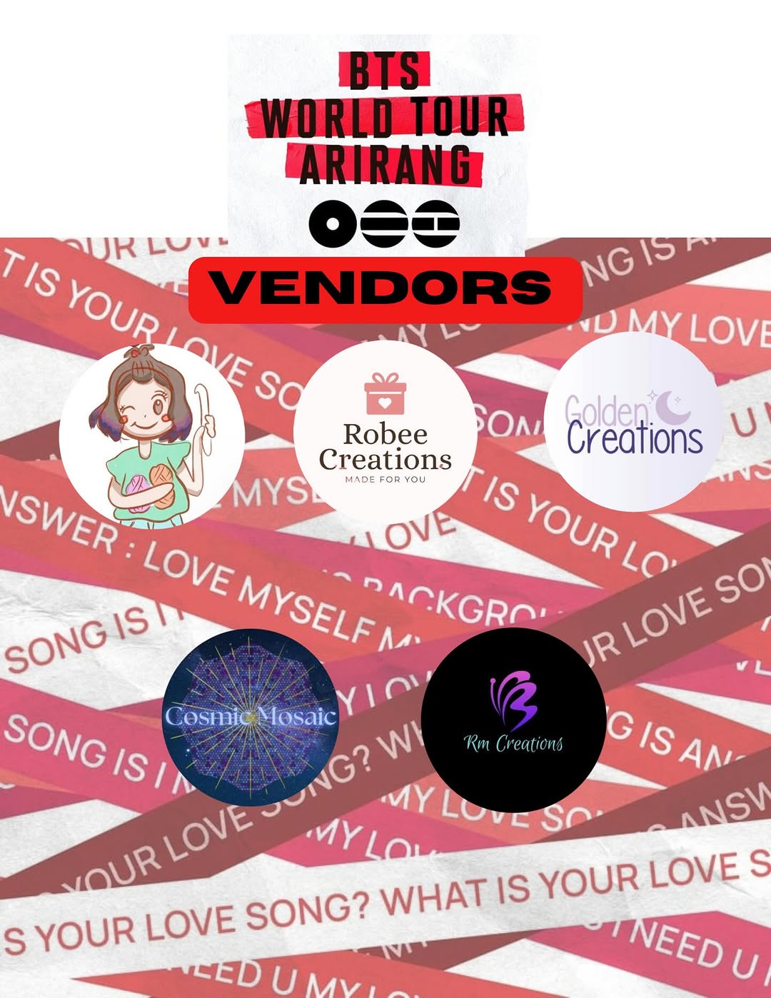 BTS ARIRANG World Tour: Sweet Stop Cupsleeve Event - Image 3