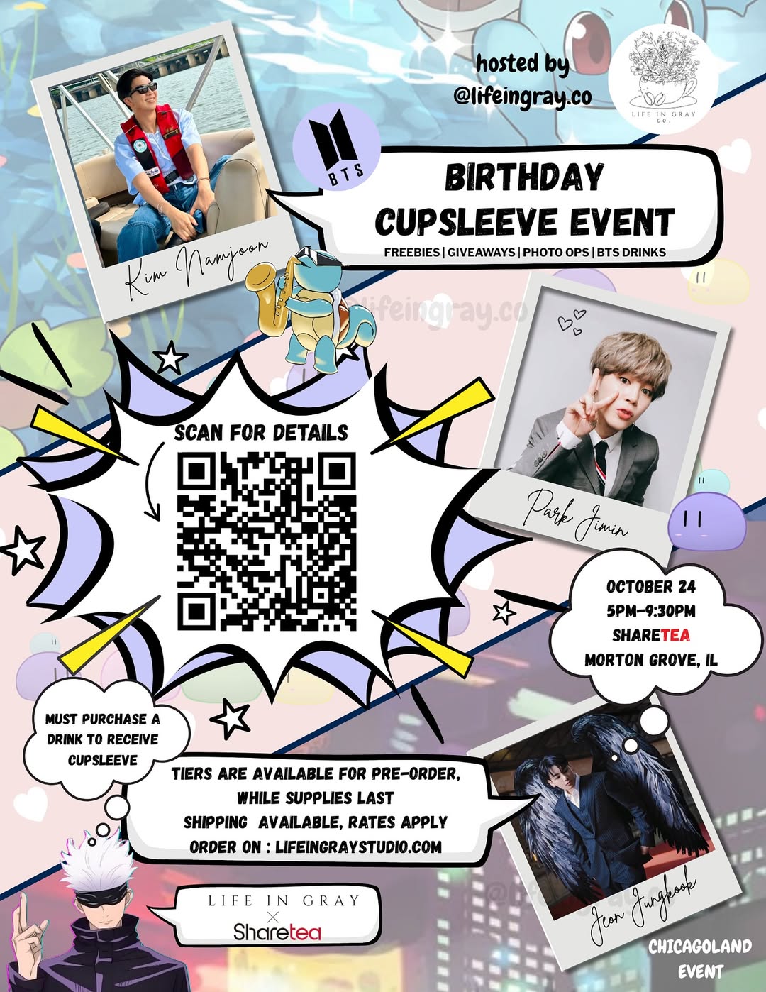 BTS Birthday Cupsleeve Event - Image 1
