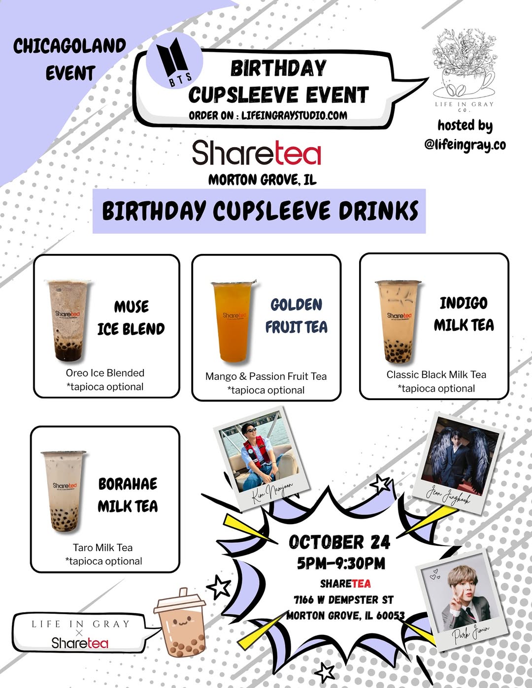 BTS Birthday Cupsleeve Event - Image 2