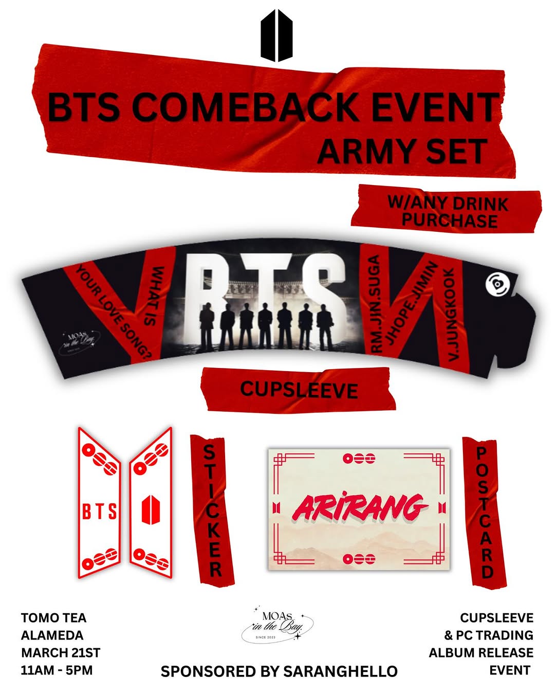 BTS Comeback Cupsleeve Event - Image 2