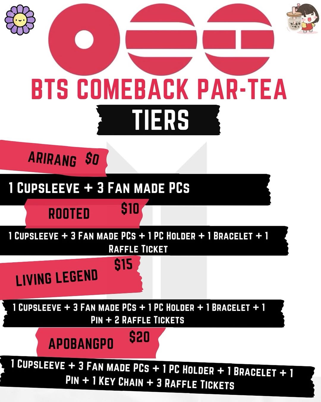 BTS COMEBACK PAR-TEA BACK TO SEVEN - Image 2