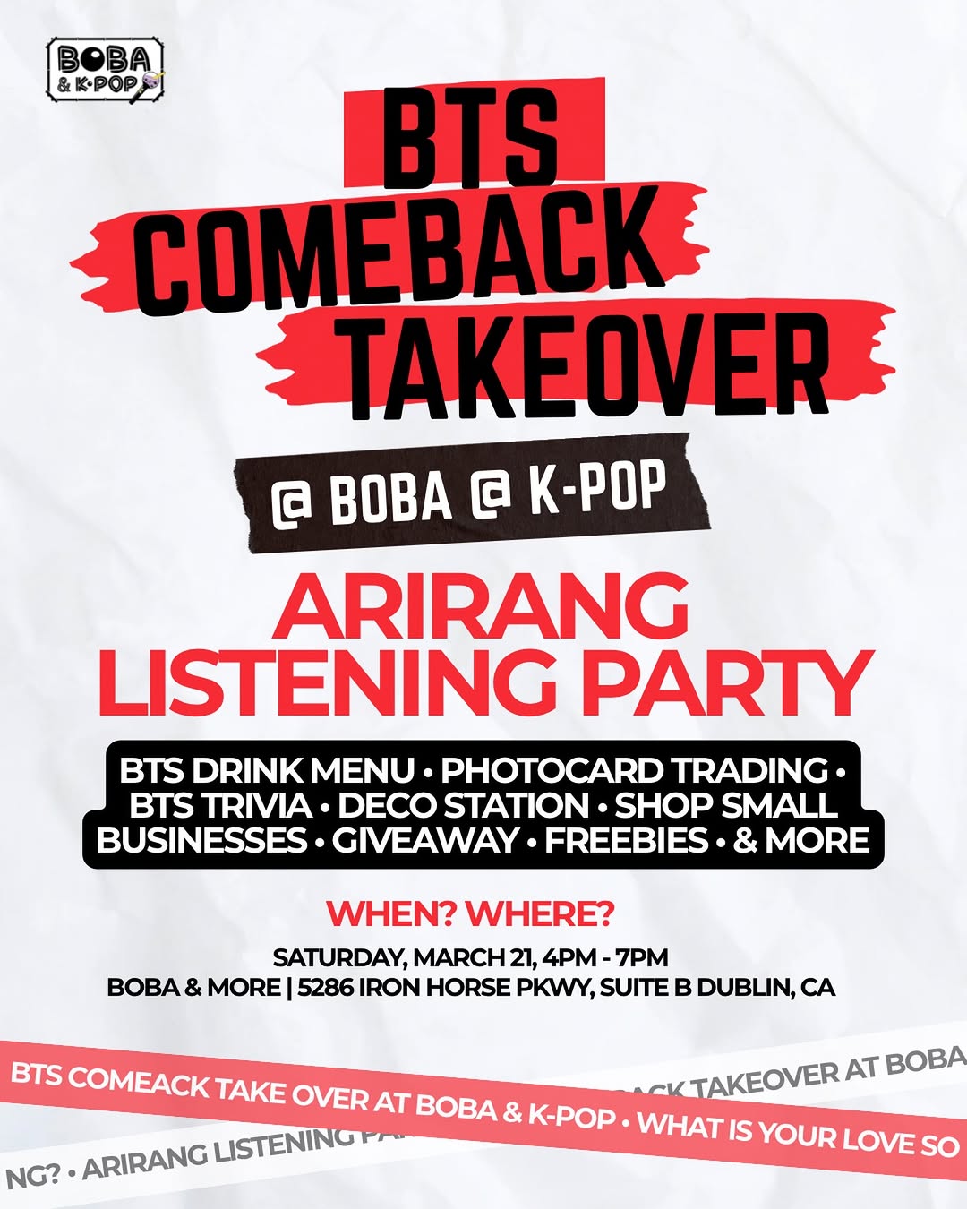 BTS COMEBACK TAKEOVER