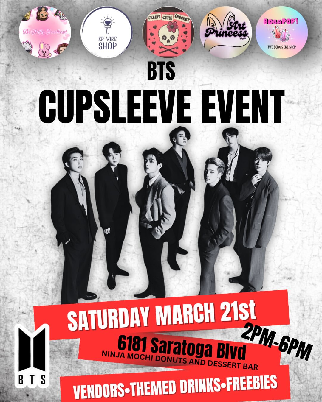 BTS Cupsleeve Event