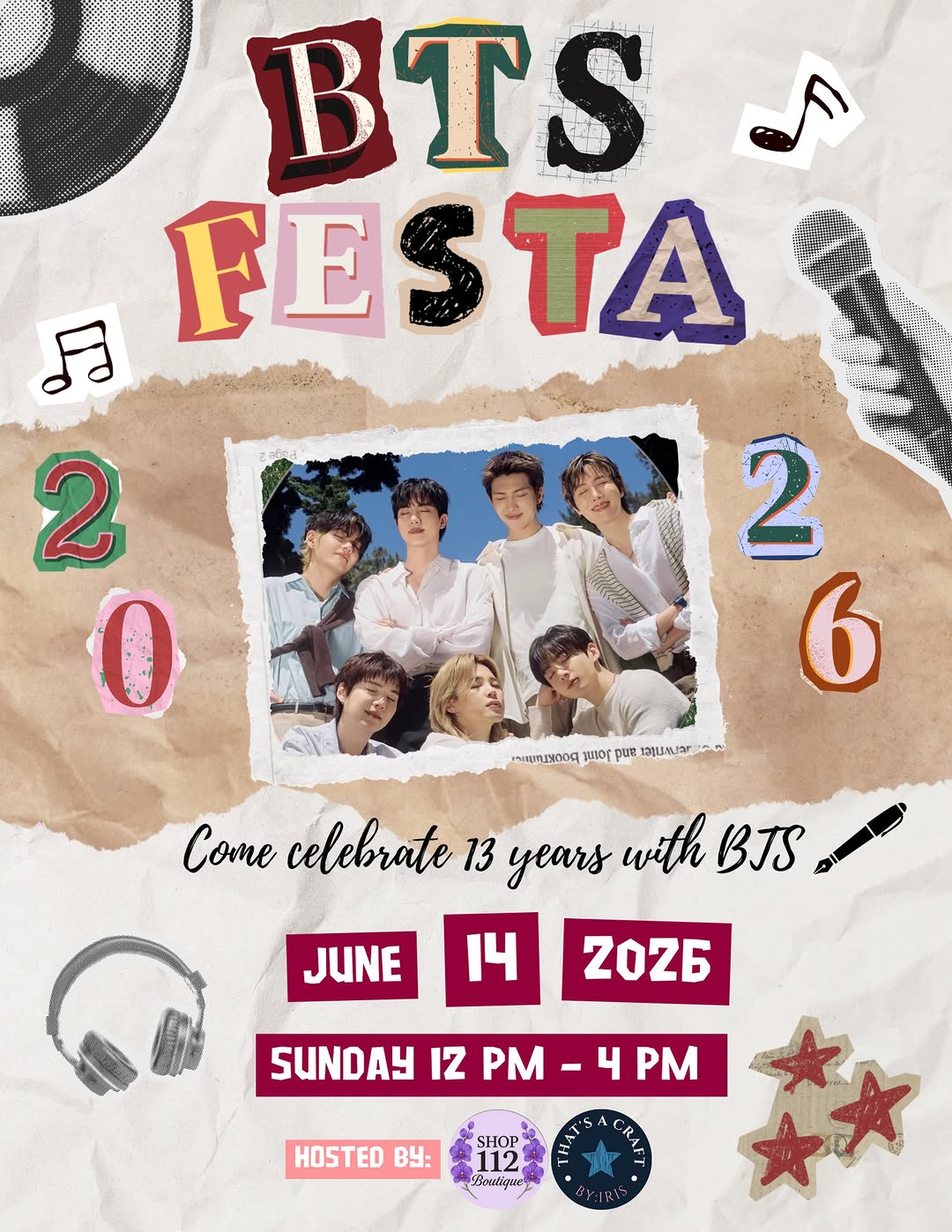 BTS FESTA 2026 – McAllen, June 14, 2026 | K-Pop Tracker