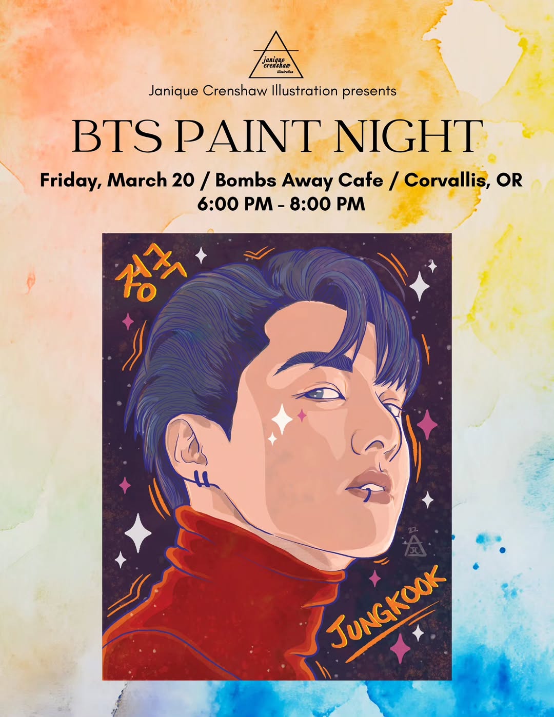 BTS Paint Party