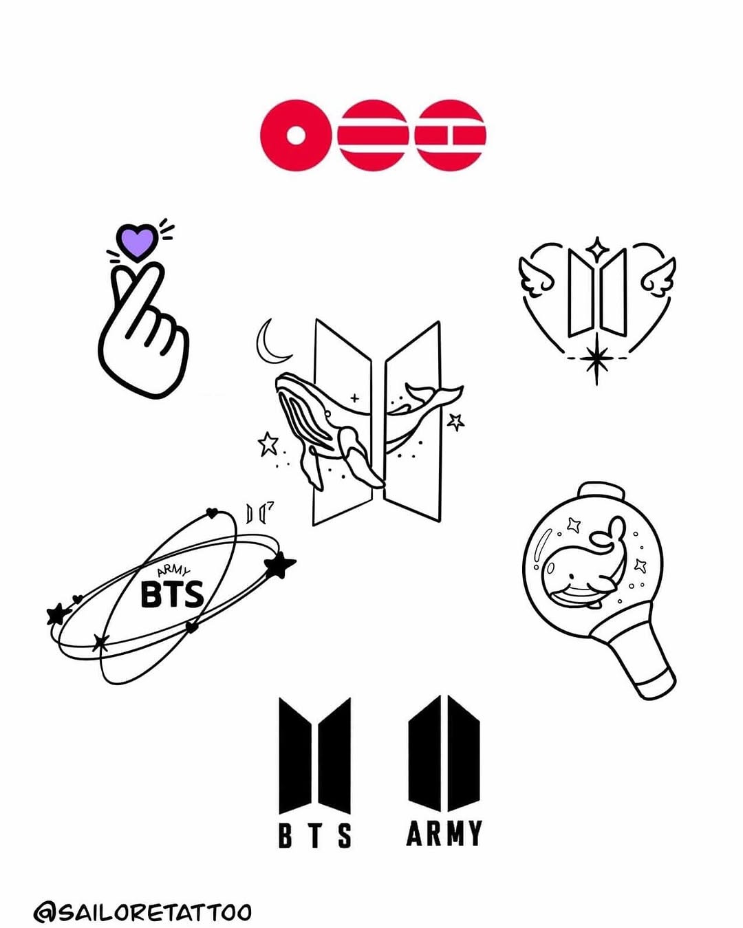 BTS TATTOO FLASH EVENT - Image 2
