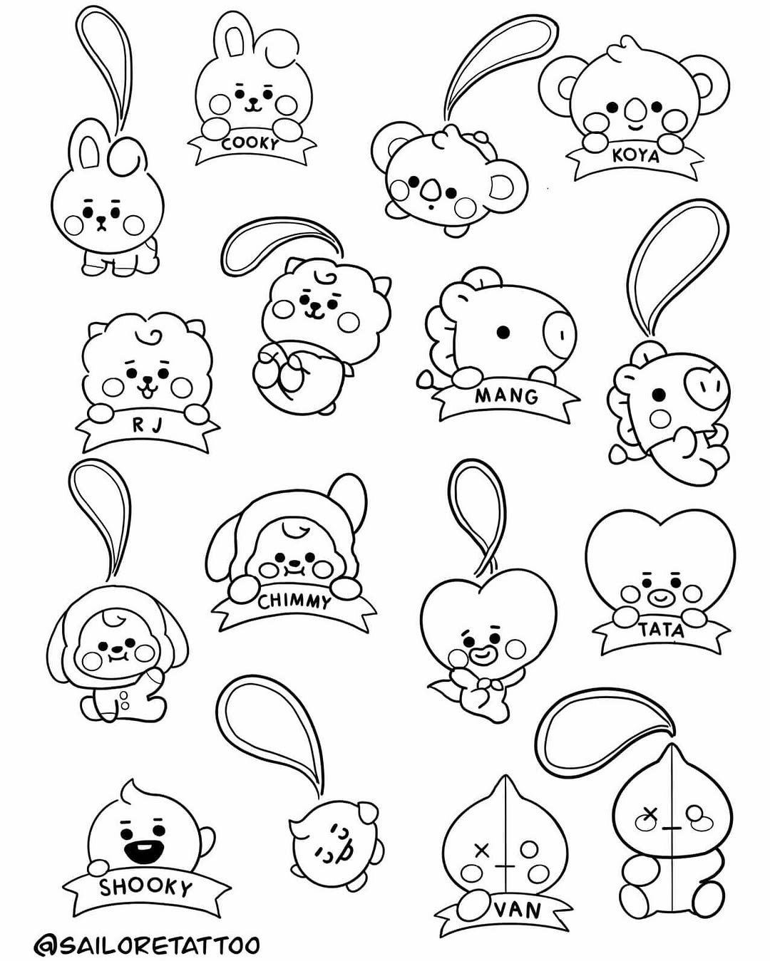 BTS TATTOO FLASH EVENT - Image 4