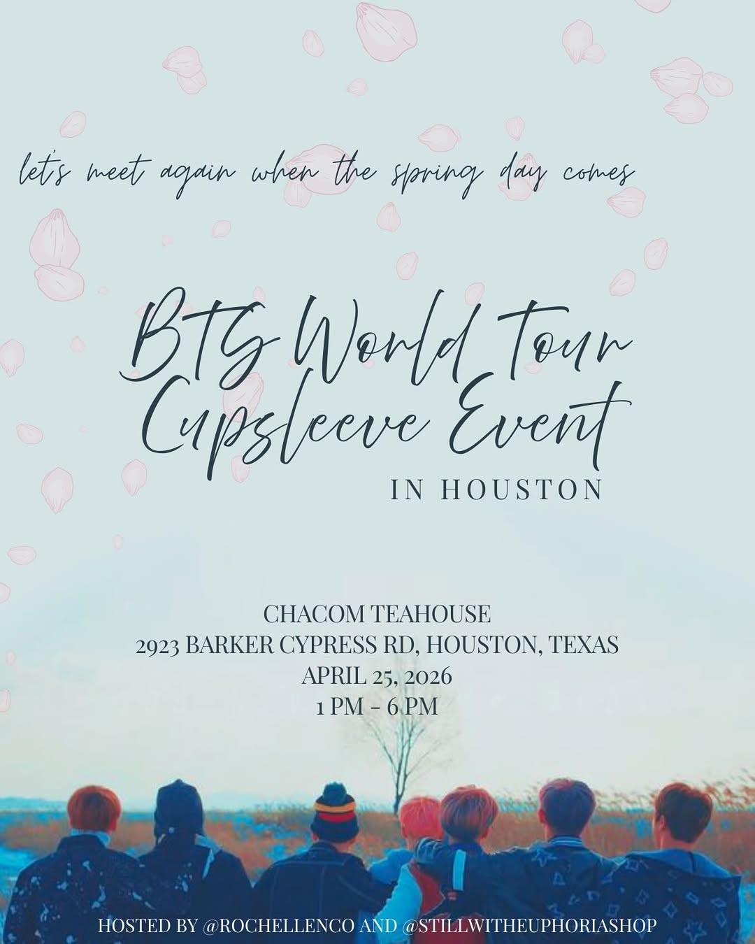 BTS World Tour Cupsleeve Event