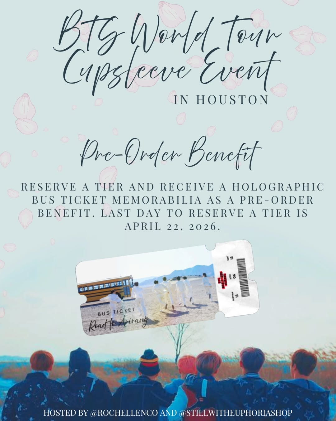 BTS World Tour Cupsleeve Event - Image 3