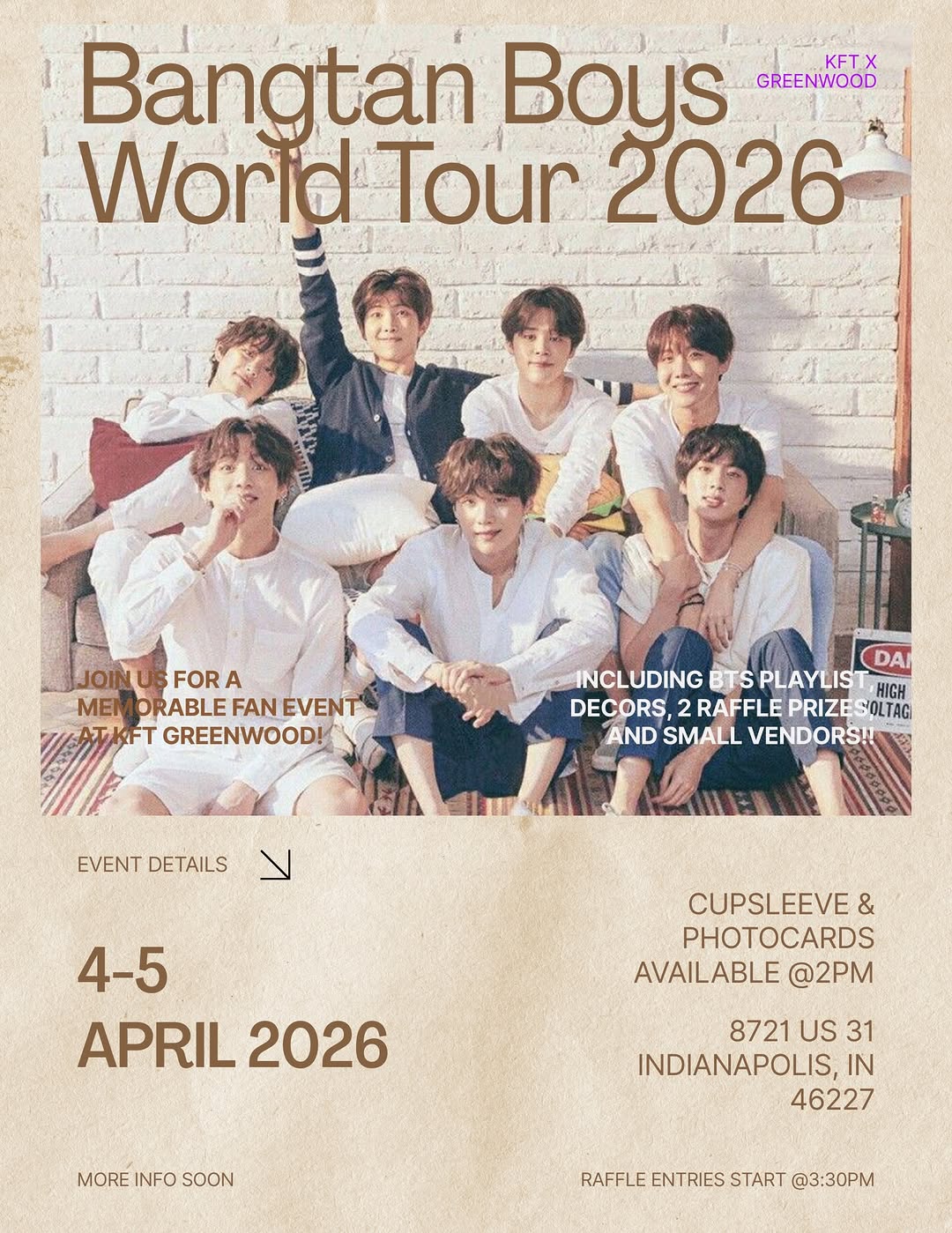 BTS x KFT UNOFFICIAL FAN EVENT