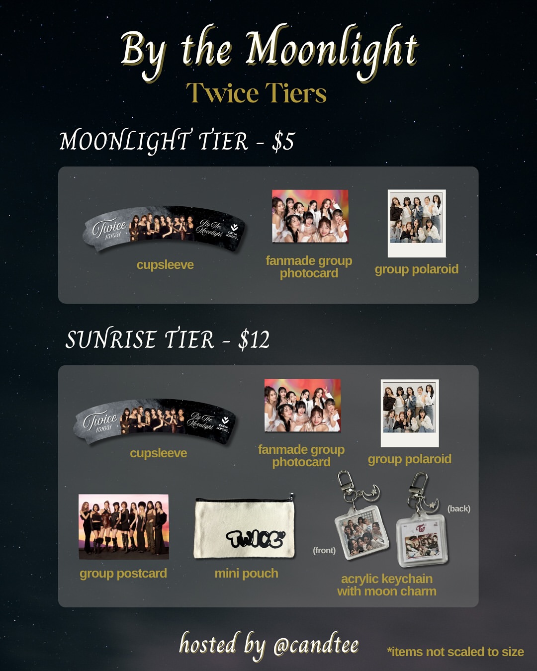 By The Moonlight, Got7 & Twice Cupsleeve Event - Image 3
