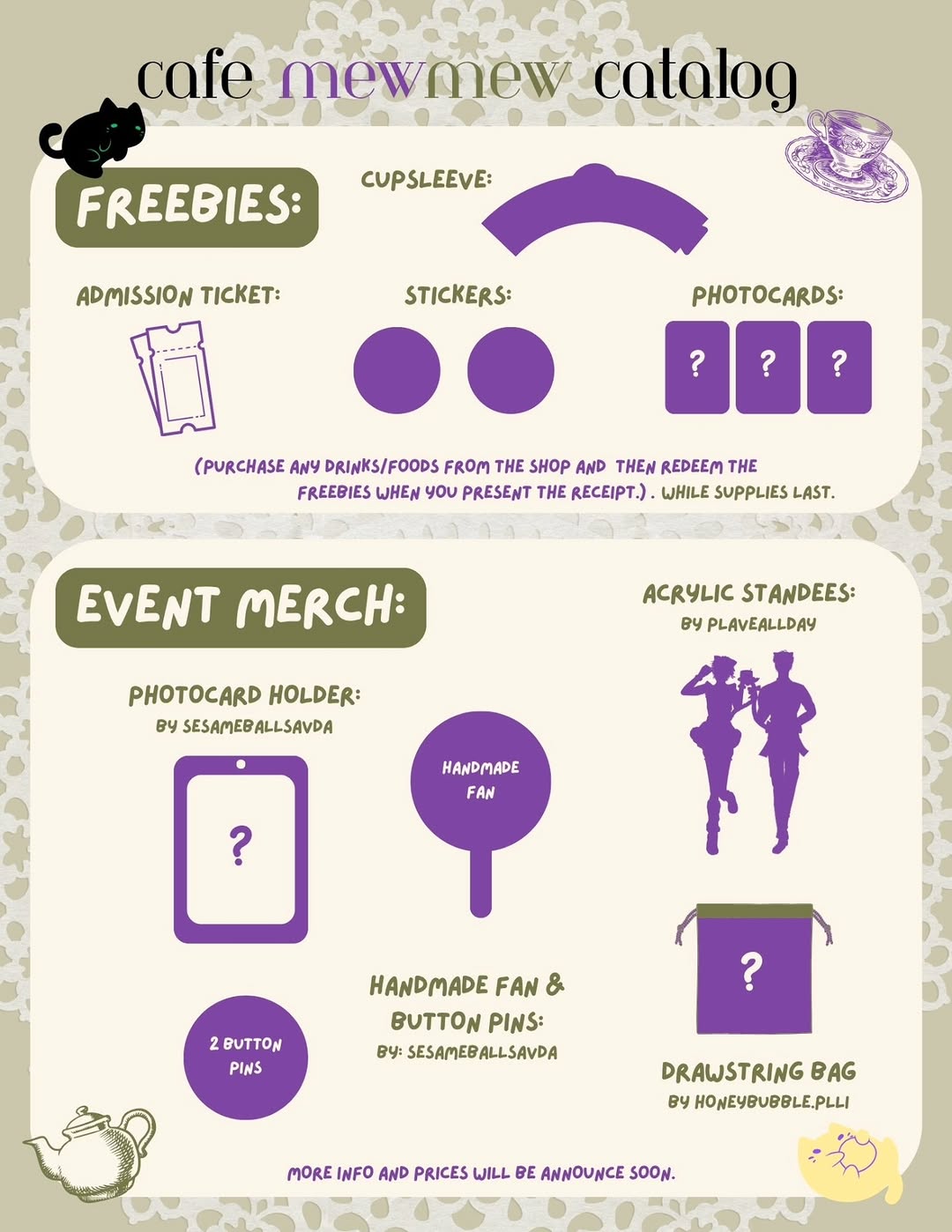 Cafe MewMew Cupsleeve Event - Image 2