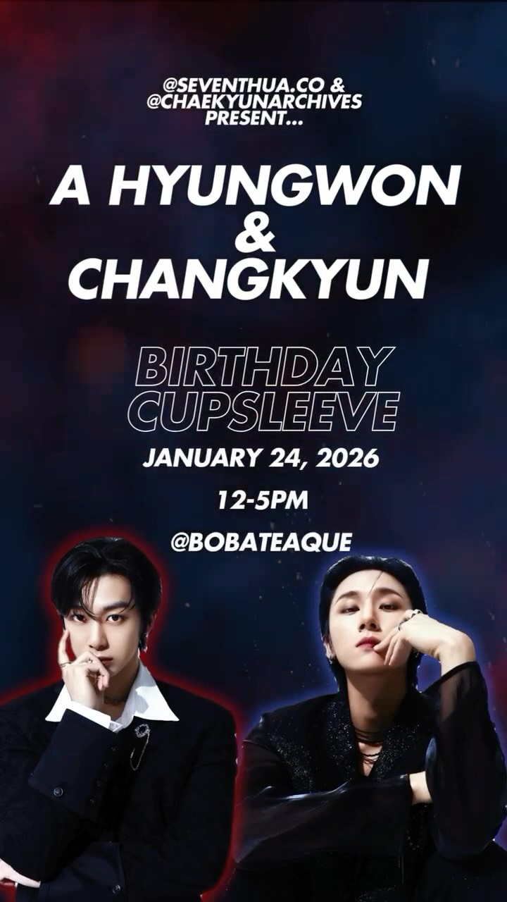 Changkyun & Hyungwon Birthday Cupsleeve - Image 2