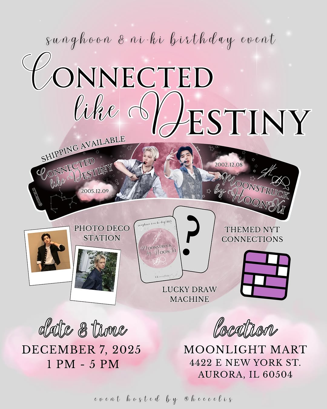 Connected Like Destiny - Sunghoon & Ni-ki birthday - Image 3