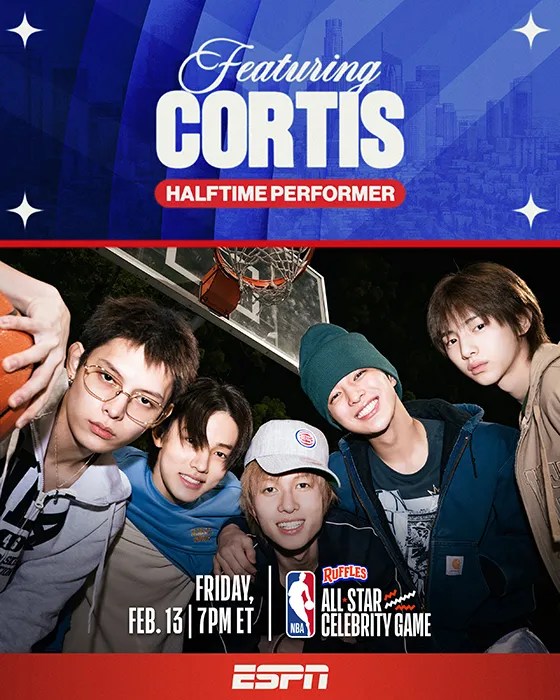 CORTIS Ruffles NBA All-Star Celebrity Game