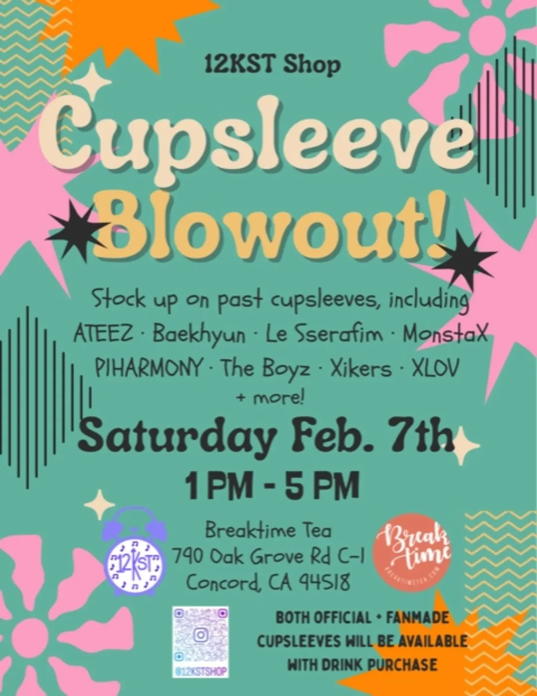 Cupsleeve Blowout Event