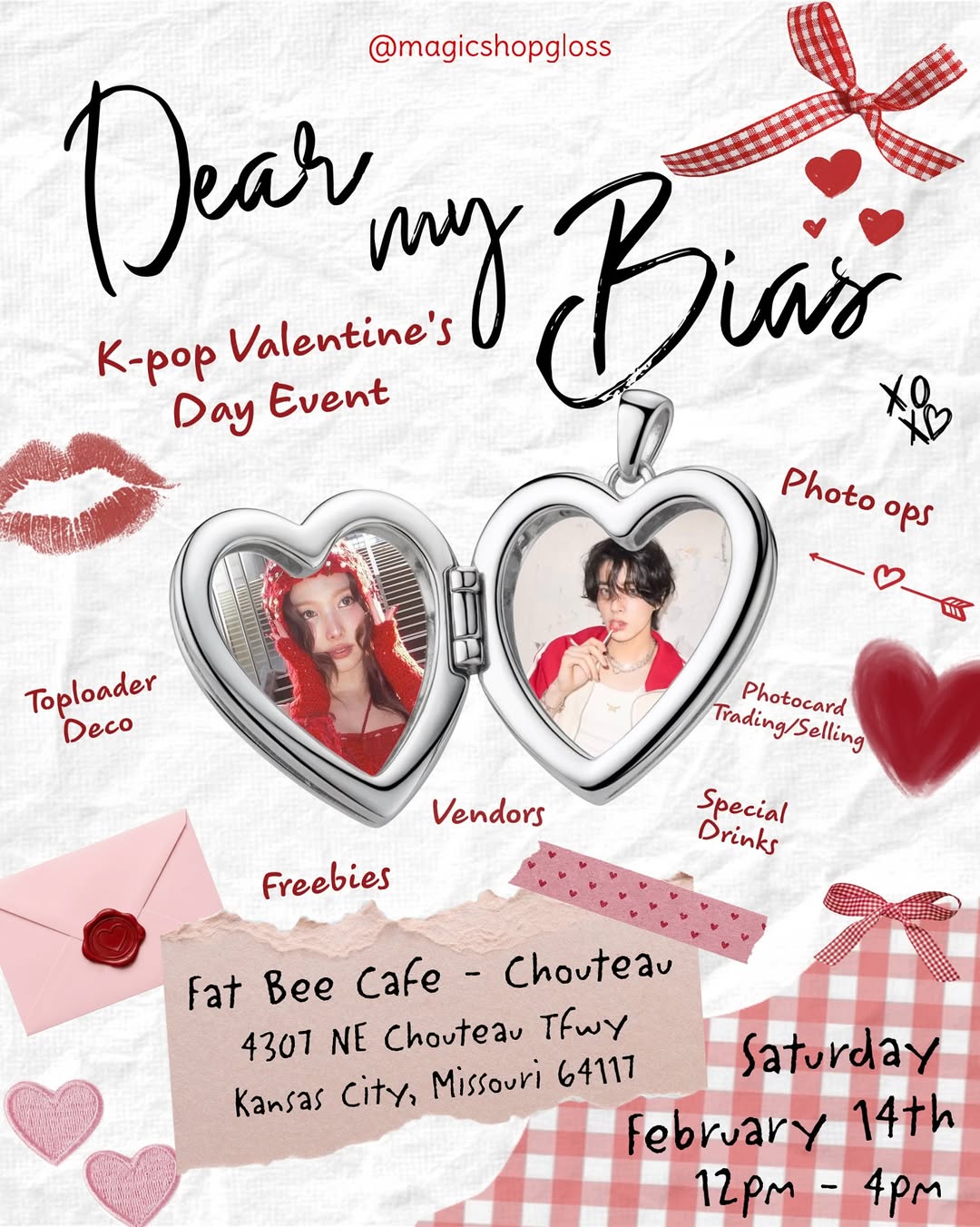 Dear My Bias - K-pop Valentine’s Day Event