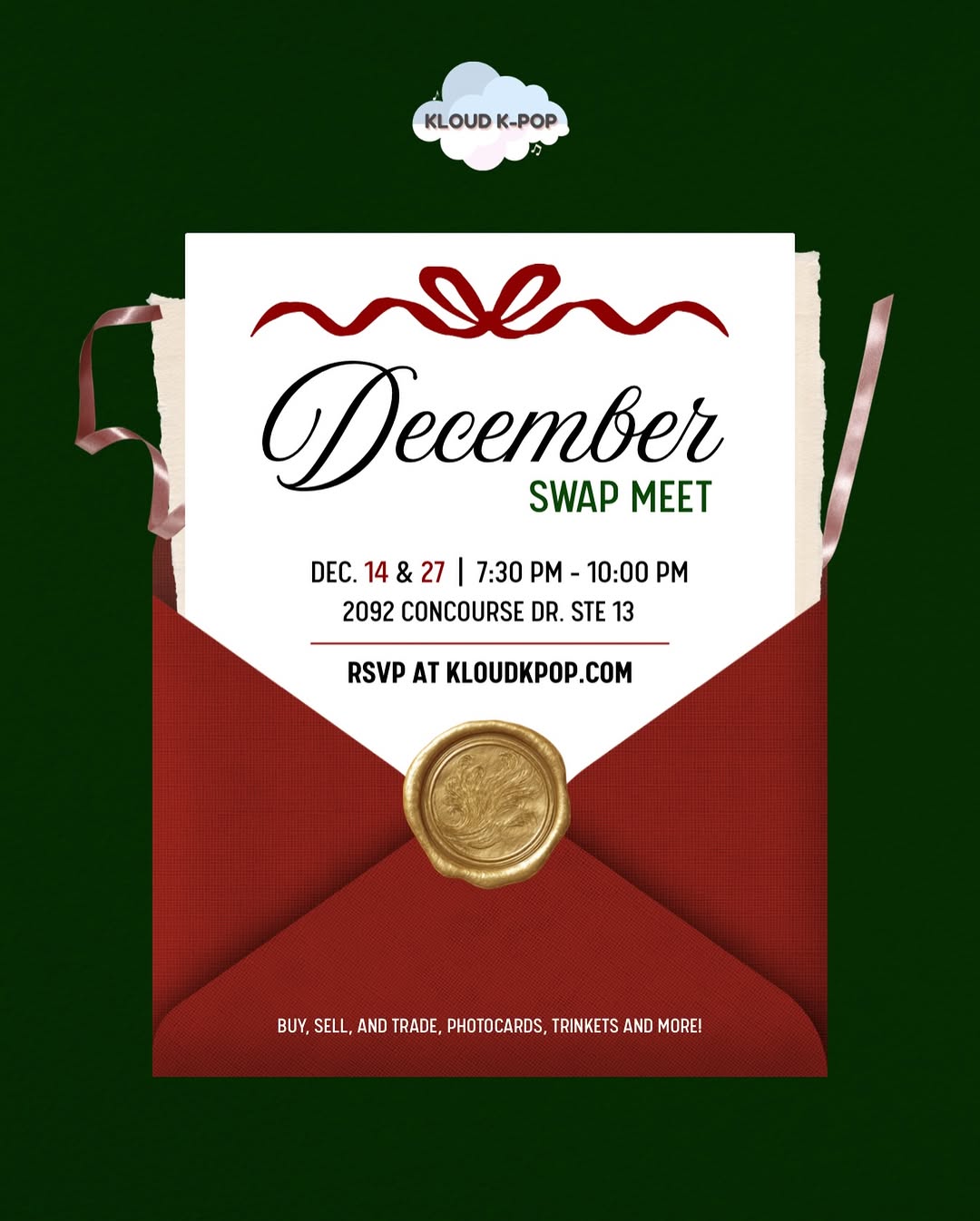 DECEMBER SWAP MEET NIGHT dec 27